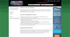 Desktop Screenshot of embassies-online.com